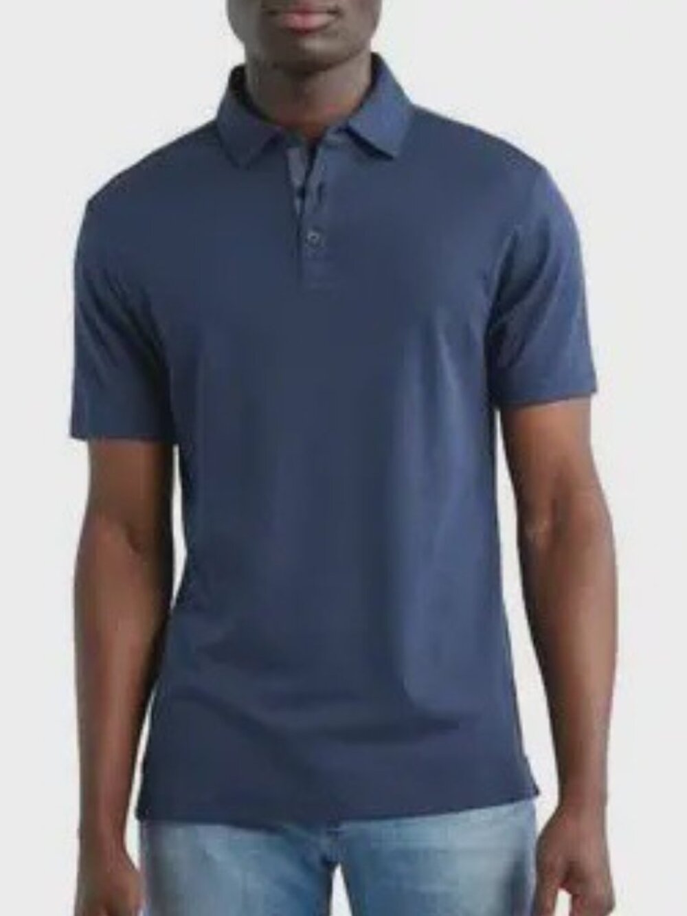 Robert Barakett Foster Short Sleeve Polo Blue Size M